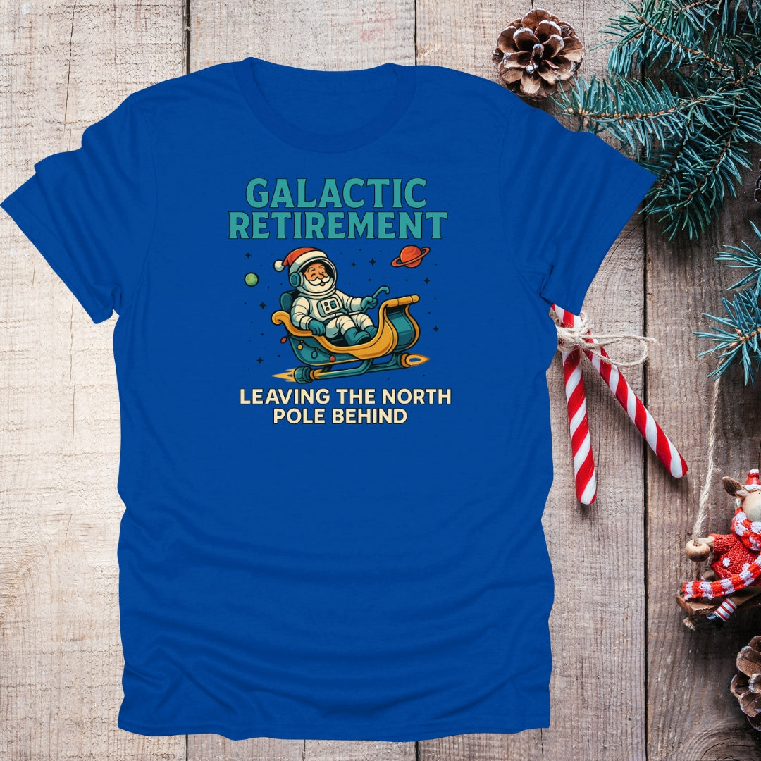 Santa Claus' Galactic Retirement T-Shirt