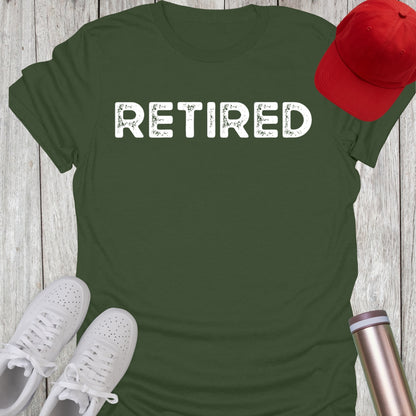Distressed Retired T-Shirt