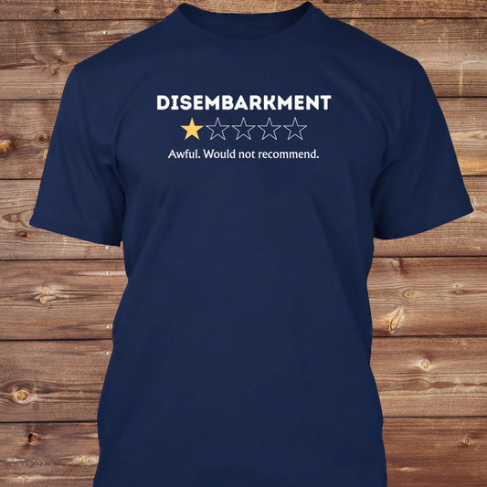 Disembarkment 1-Star T-Shirt