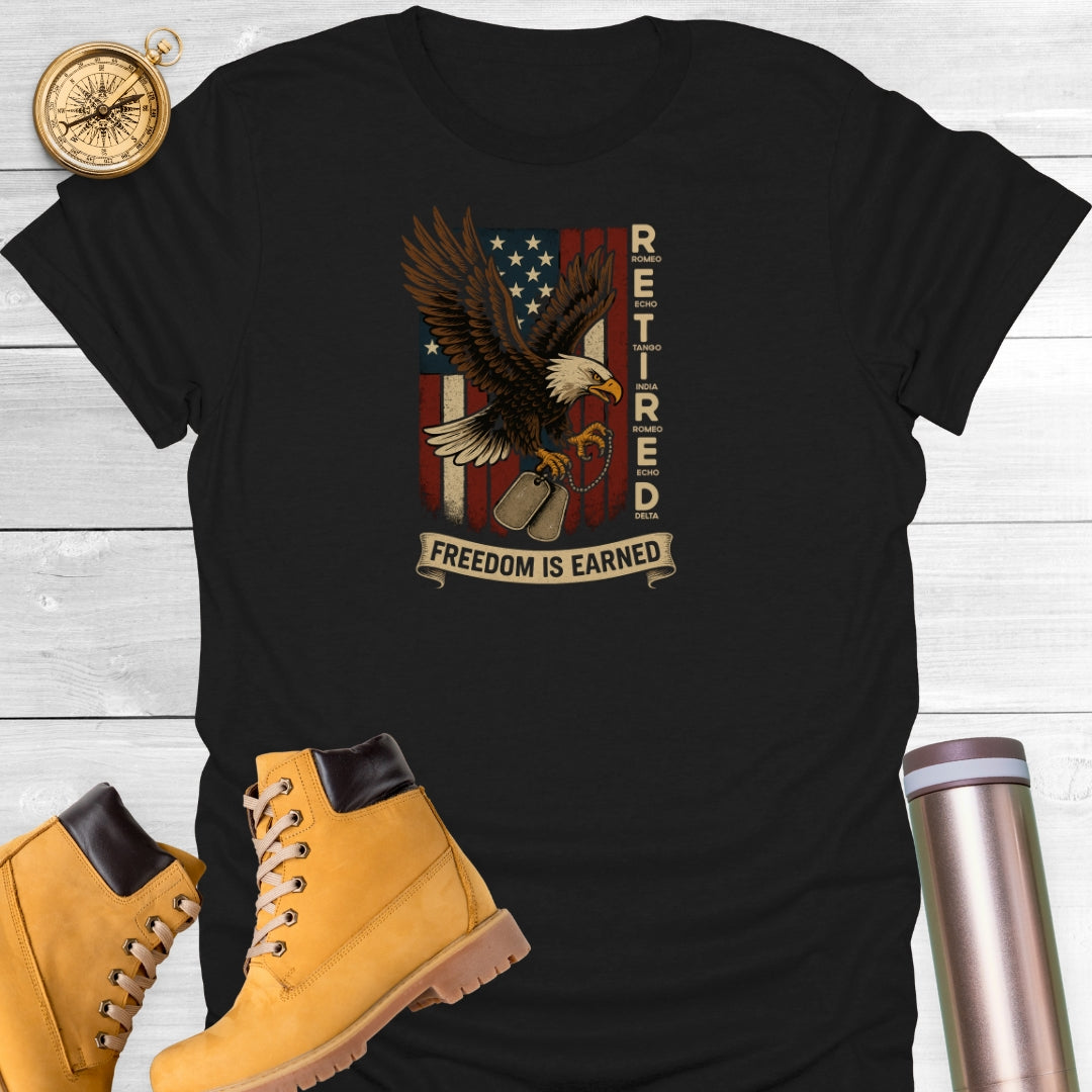 Retired Military T-Shirt