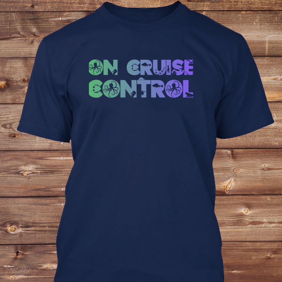 On Cruise Control (Typography) T-Shirt