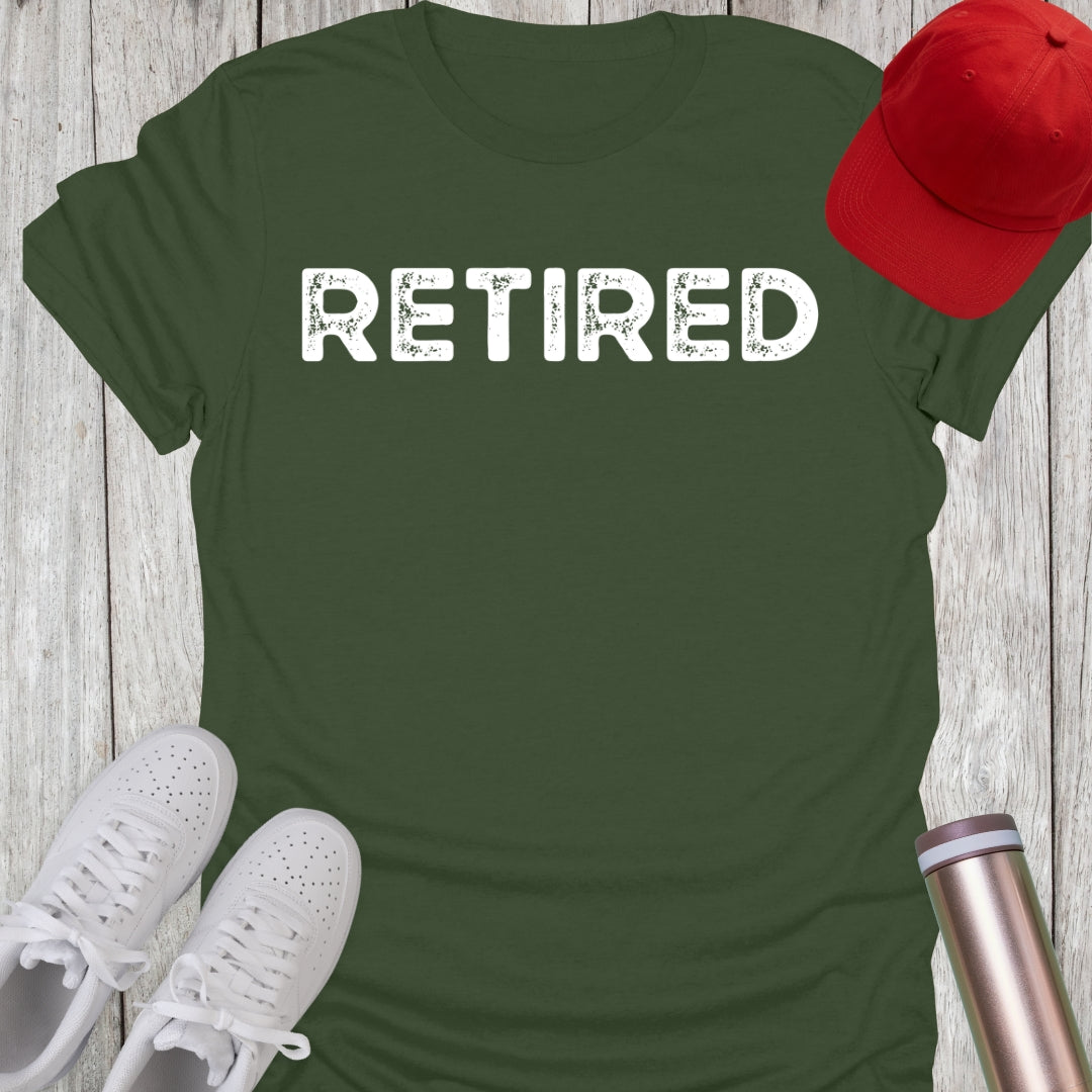 Distressed Retired T-Shirt