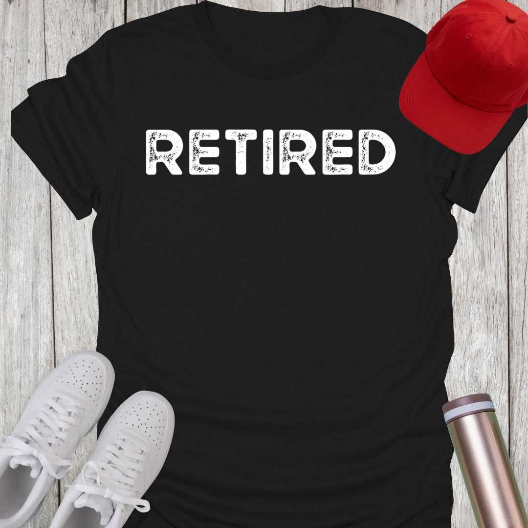 Distressed Retired T-Shirt