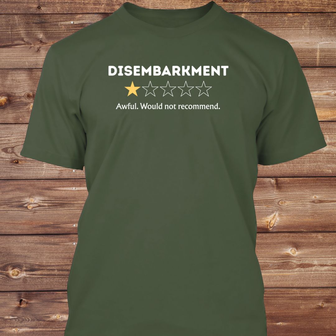 Disembarkment 1-Star T-Shirt