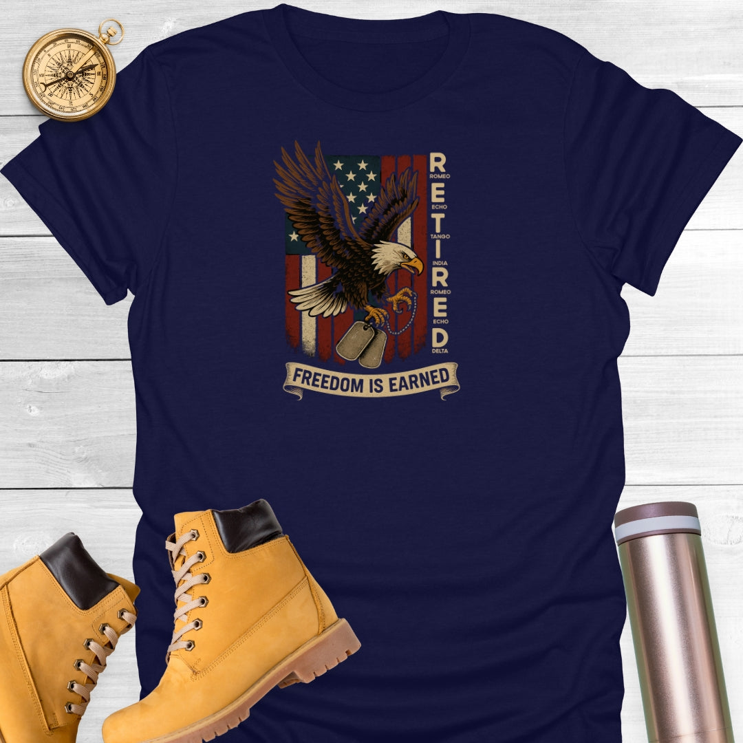 Retired Military T-Shirt