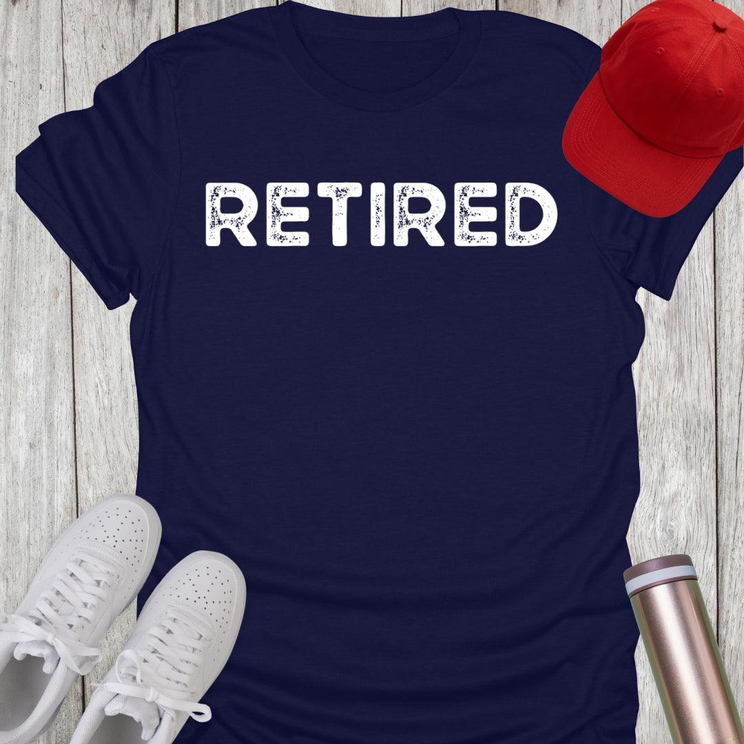 Distressed Retired T-Shirt