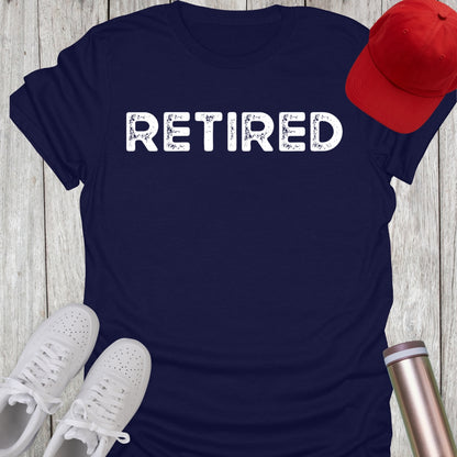 Distressed Retired T-Shirt