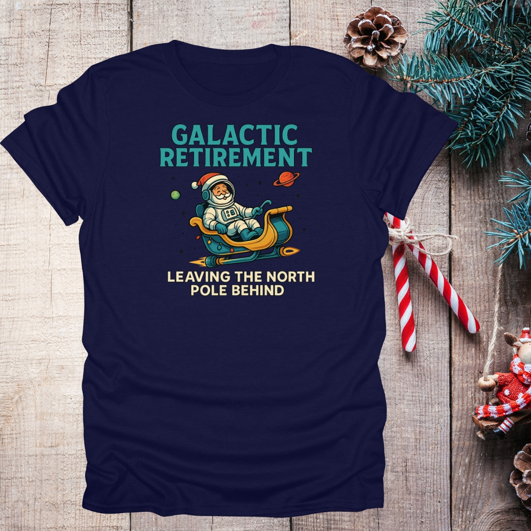 Santa Claus' Galactic Retirement T-Shirt