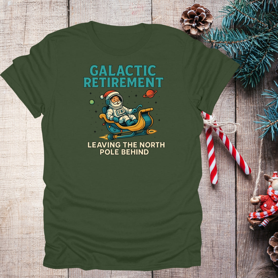 Santa Claus' Galactic Retirement T-Shirt