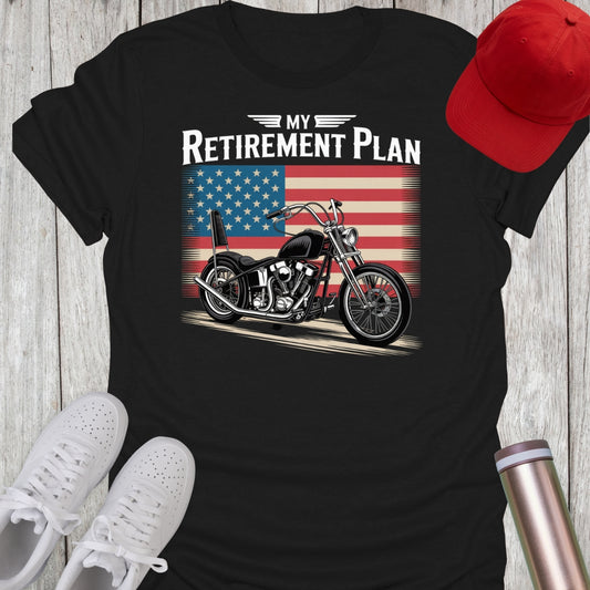 Motorcycle Retirement Plan T-Shirt