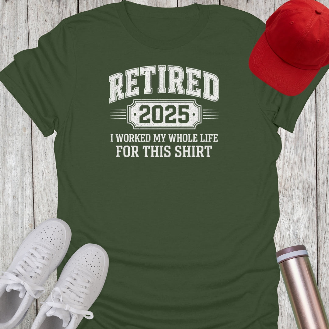 Retired 2025 T-Shirt