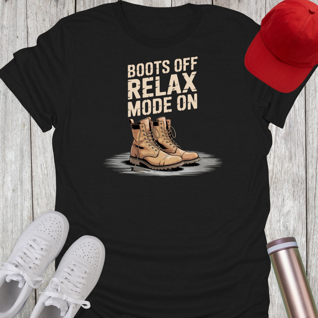 Boots Off Veteran T-Shirt