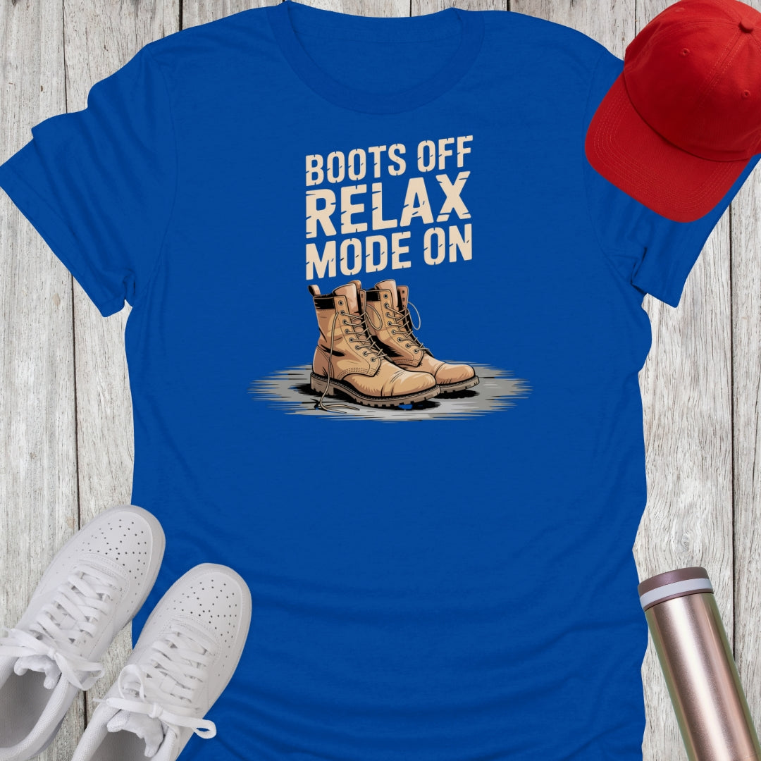 Boots Off Veteran T-Shirt