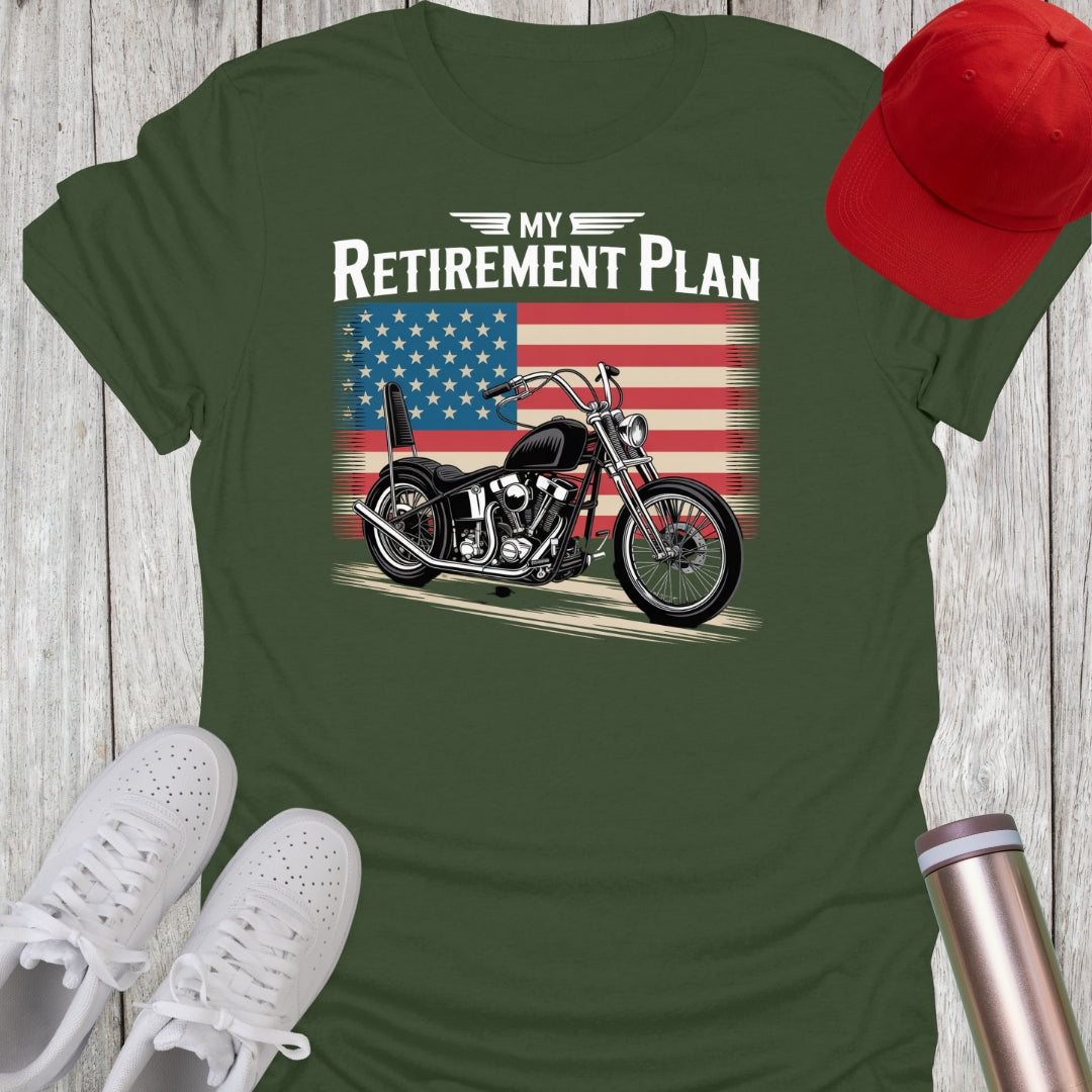 Motorcycle Retirement Plan T-Shirt